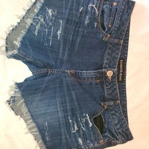 Express cut off shorts